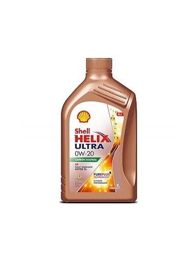 Variklių alyva SHELL HELIX ULTRA SP 0W-20, 1 L