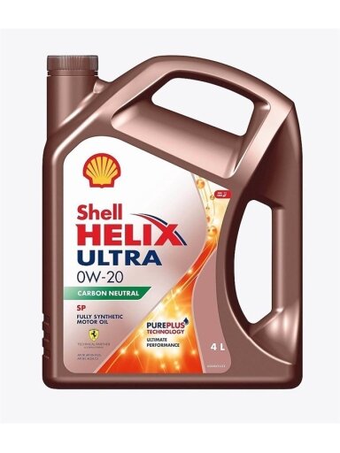 Variklių alyva SHELL HELIX ULTRA SP 0W-20, 5 L