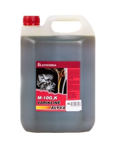 Variklių alyva sunkvežimiams, mineralinė M10GK, 5 l