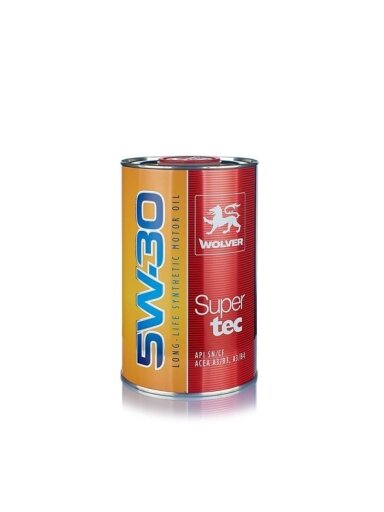Variklių alyva Wolver 5W - 30, sintetinis, 1 l