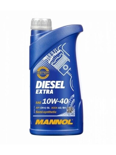 VARIKLIŲ TEPALAI „MANNOL DIESEL EXTRA“ (10W40; 1 L)
