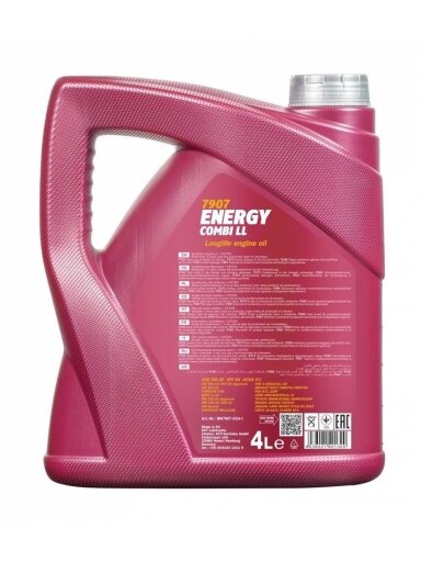 VARIKLIŲ TEPALAI MANNOL ENERGY COMBI LL 5W-30 5L