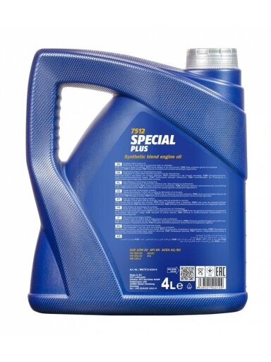 VARIKLIŲ TEPALAI MANNOL SPECIAL PLUS 10W-30 5L