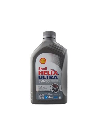 VARIKLIŲ TEPALAI SHELL HELIX Ultra ECT C3 5W-30 1L