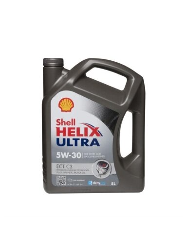VARIKLIŲ TEPALAI SHELL HELIX Ultra ECT C3 5W-30 5L