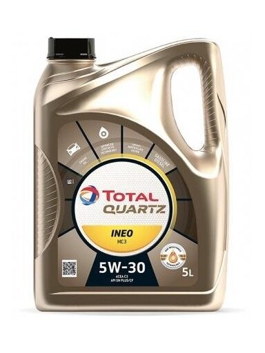 VARIKLIŲ TEPALAS "TOTAL QUARTZ INEO MC3 5W30"