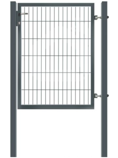 Varteliai, 5 mm segmento užpildu, 1000x1200 mm, antracitas Varteliai, 5 mm segmento užpildu, 1000x1200 mm, antracitas
