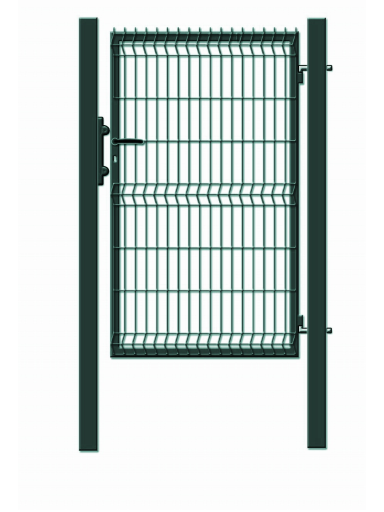 Varteliai segmentiniu užpildu, 100 cm x 153 cm, žalia Varteliai segmentiniu užpildu, 100 cm x 153 cm, žalia