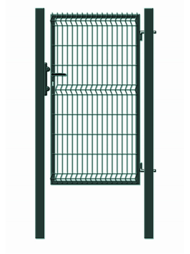Varteliai segmentiniu užpildu, 100 cm x 173 cm, žalia Varteliai segmentiniu užpildu, 100 cm x 173 cm, žalia