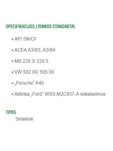 VARIKLIŲ ALYVA CASTROL EDGE TITANIUM FST 0W-40 A3/B4 1L 1