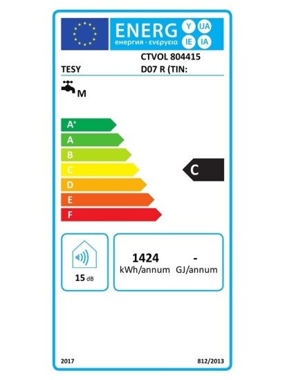 Vandens šildytuvas TESY SIMPATECO 80, 71 l 2 Vandens šildytuvas TESY SIMPATECO 80, 71 l 2