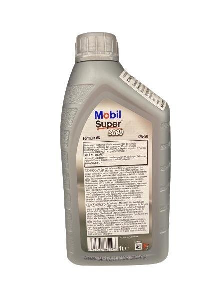 VARIKLIŲ ALYVA „MOBIL SUPER 3000 FORMULA VC 0W-30“; 1 L 1