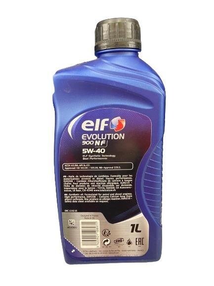 VARIKLIŲ TEPALAI „ELF EVOLUTION 900 nF“ (5W-40; 1 L) 1 VARIKLIŲ TEPALAI „ELF EVOLUTION 900 nF“ (5W-40; 1 L) 1
