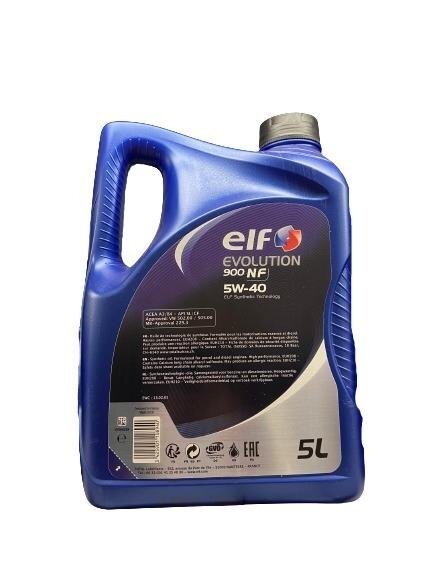 VARIKLIŲ TEPALAS „ELF EVOLUTION 900 nF“ (5W-40; 5 L) 1 VARIKLIŲ TEPALAS „ELF EVOLUTION 900 nF“ (5W-40; 5 L) 1