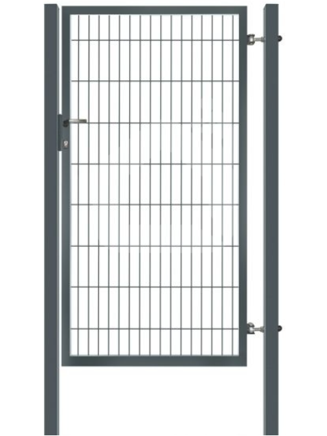 Varteliai, 5 mm segmento užpildu, 1000x1700 mm, antracitas Varteliai, 5 mm segmento užpildu, 1000x1700 mm, antracitas