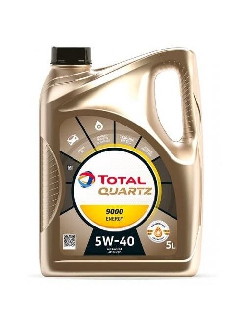 VARIKLIŲ TEPALAS "TOTAL QUARTZ 9000 ENERGY 5W40" VARIKLIŲ TEPALAS "TOTAL QUARTZ 9000 ENERGY 5W40"