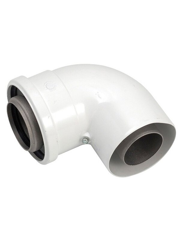 Vaillant dūmtraukio alkūnė 87°, d. 60/100 mm sistemai