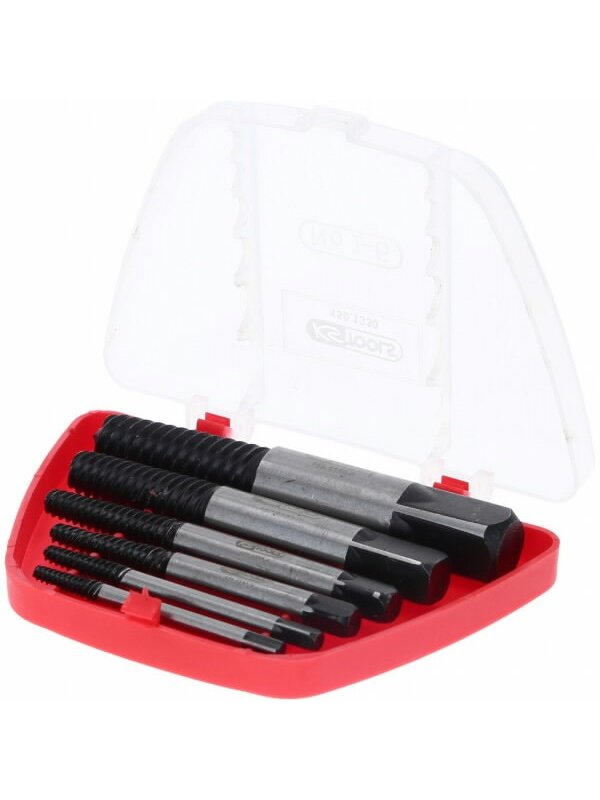 Varžtų išsukėjų komplektas M3-M24, 6 vnt, KS Tools 1 Varžtų išsukėjų komplektas M3-M24, 6 vnt, KS Tools 1