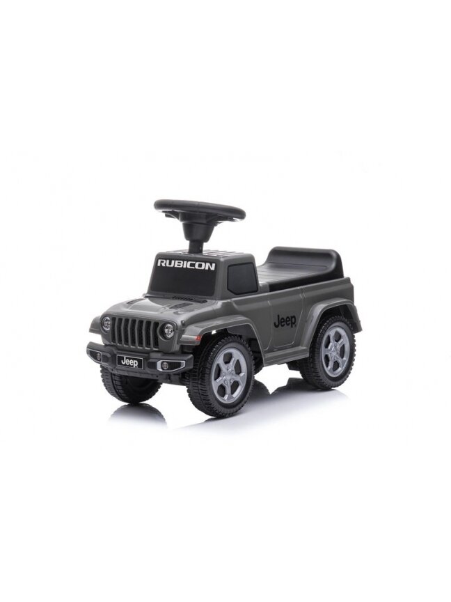Vaikiškas paspirtukas Jeep, pilkas Vaikiškas paspirtukas Jeep, pilkas