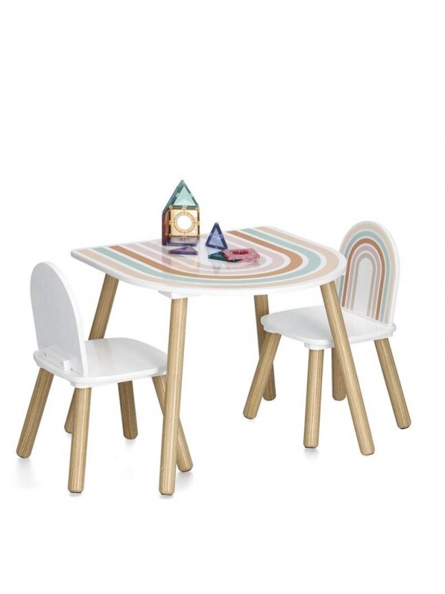 Vaikų kambario baldų komplektas ZELLER RAINBOW 1