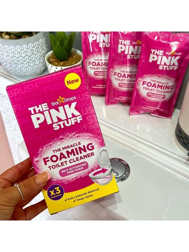 VALIKLIS WC PUTOJANT THEPINKSTUFF 3X100G 2 VALIKLIS WC PUTOJANT THEPINKSTUFF 3X100G 2