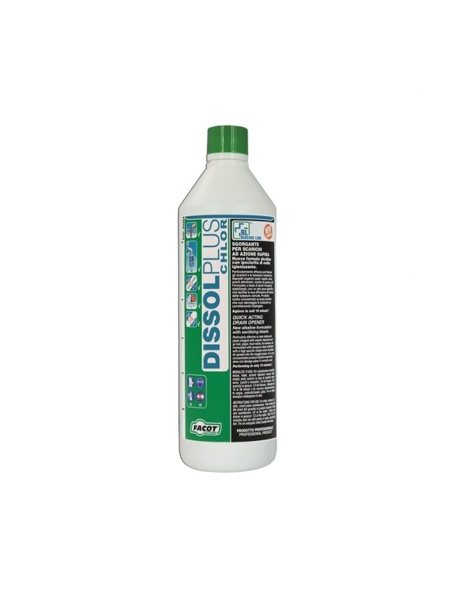 Vamzdžių valiklis Facot Dissol Plus Chlor, DISPLUS1000, 1 l Vamzdžių valiklis Facot Dissol Plus Chlor, DISPLUS1000, 1 l