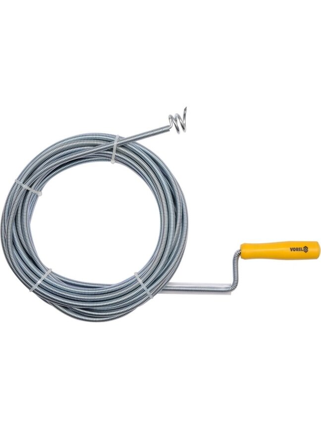 ⬡ Vamzdžių valymo spiralė Ø9 mm 10 m (55545) ⬡ Vamzdžių valymo spiralė Ø9 mm 10 m (55545)