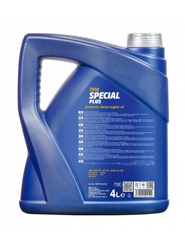 VARIKLIŲ TEPALAI MANNOL SPECIAL PLUS 10W-30 5L 1