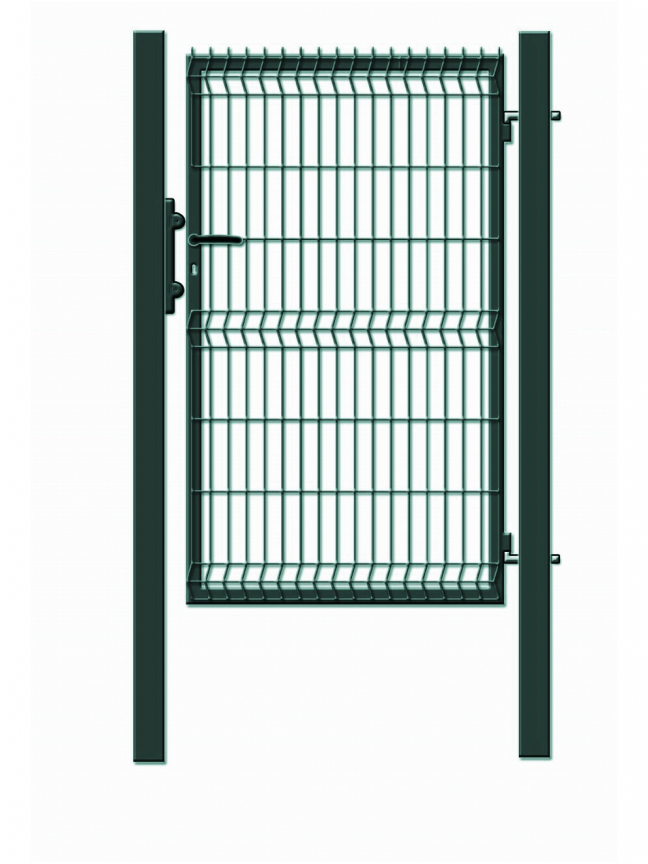 Varteliai segmentiniu užpildu, 100 cm x 153 cm, žalia Varteliai segmentiniu užpildu, 100 cm x 153 cm, žalia