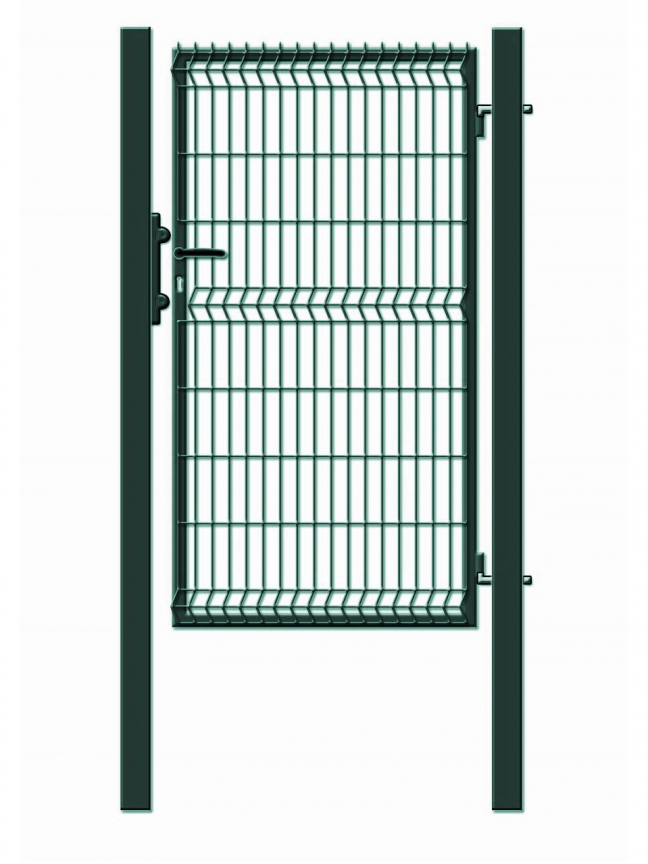 Varteliai segmentiniu užpildu, 100 cm x 173 cm, žalia Varteliai segmentiniu užpildu, 100 cm x 173 cm, žalia