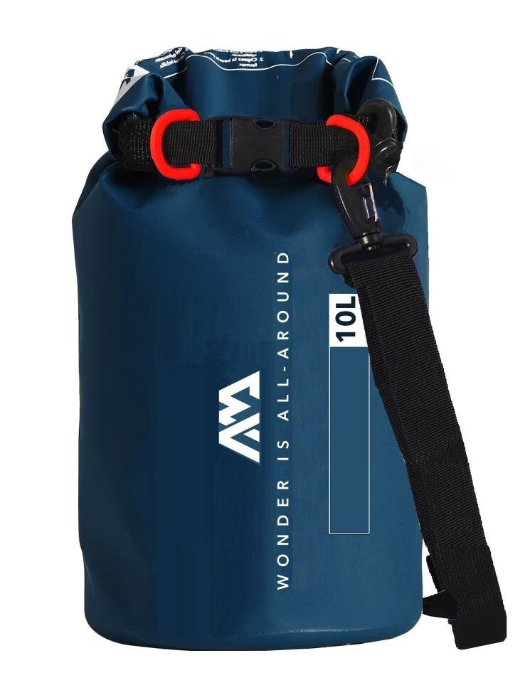 Vandeniui atsparus krepšys Aqua Marina Dry 10L Tamsiai mėlynos