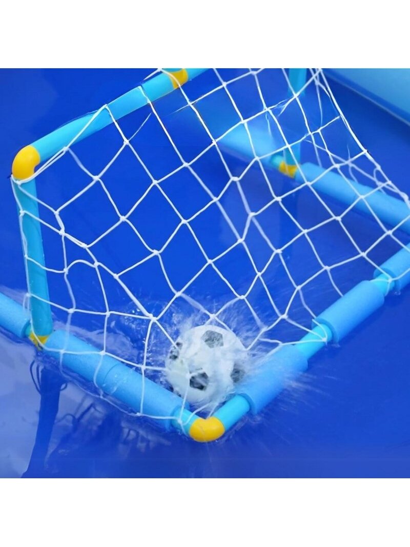 Vandens krepšinio rinkinys 2in1 futbolo vartai + kamuoliai + pompa WOOPIE 3
