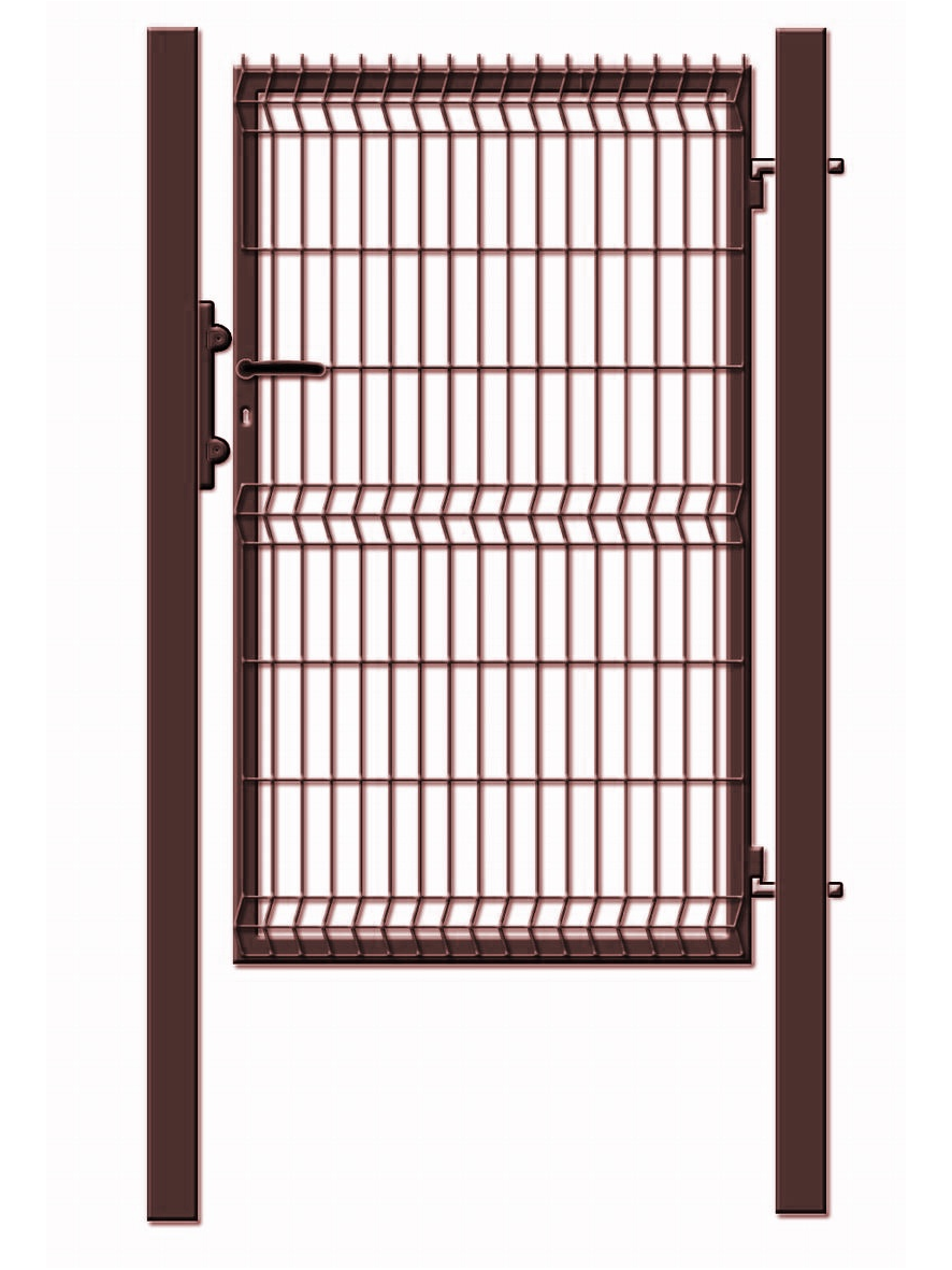 Varteliai segmentiniu užpildu Garden Center, 100 cm x 153 cm, ruda Varteliai segmentiniu užpildu Garden Center, 100 cm x 153 cm, ruda