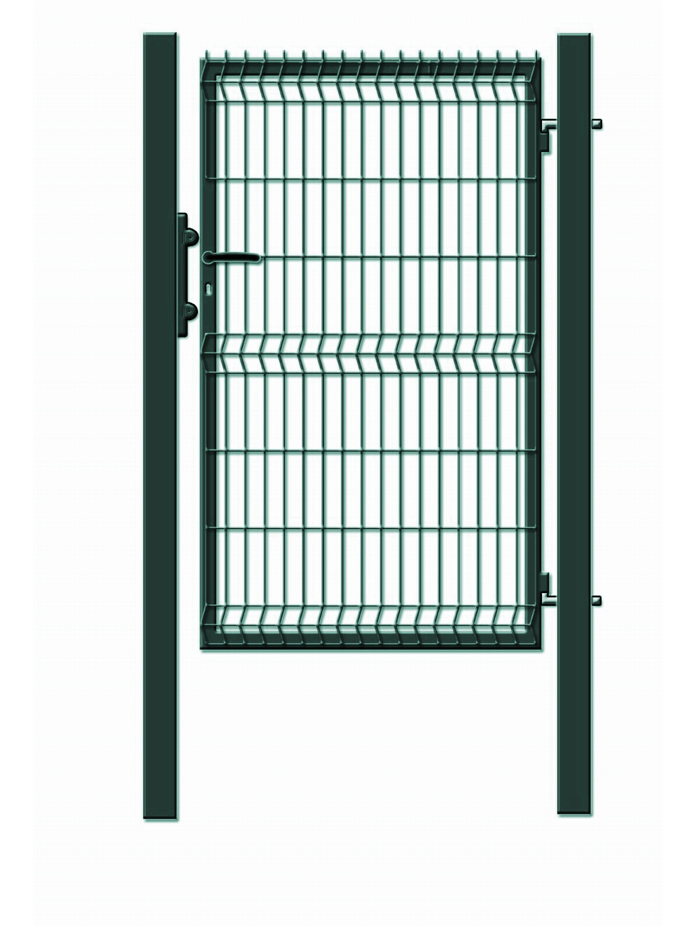 Varteliai segmentiniu užpildu, 100 cm x 153 cm, žalia Varteliai segmentiniu užpildu, 100 cm x 153 cm, žalia