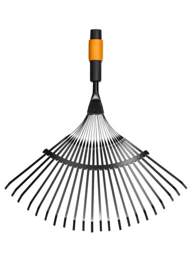 Vėduoklinis grėblys Fiskars QuikFit 135201, be koto Vėduoklinis grėblys Fiskars QuikFit 135201, be koto