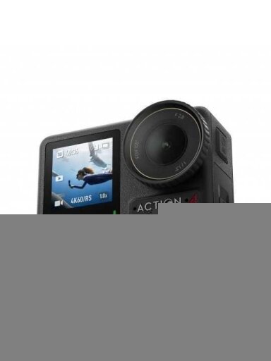 Veiksmo kamera DJI OSMO ACTION 4 STANDARD COMBO, juoda