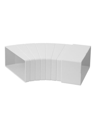 Ventiliacijos alkūnė EUROPLAST KLH15-60 110 x 55mm 15–60°