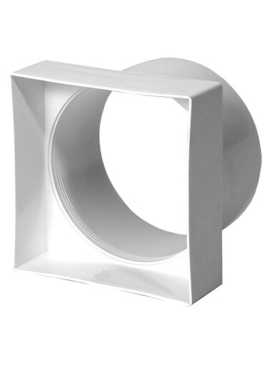 Ventiliacijos tarpmovė EUROPLAST VA91, 100 x 100 mm, D100