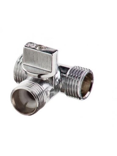 Ventilis 02325 trišakis, 1/2'' išoriniai srieigiai