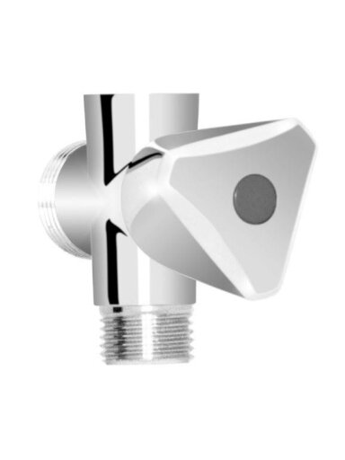 Ventilis, 1/2"x1/2"x3/4", išor. ir vidin. sriegiai
