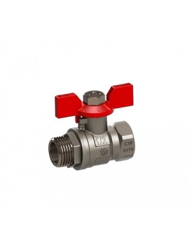Ventilis 153604 Sena tiesus, 3/4", vidinis/išorinis sriegiai