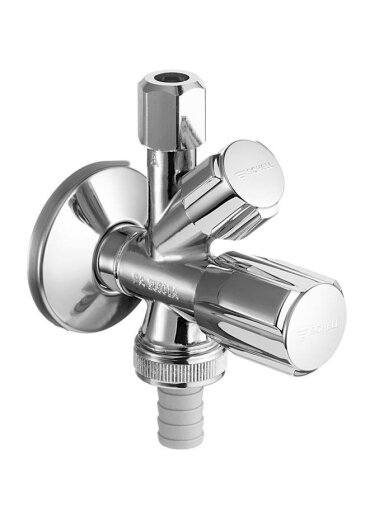 Ventilis 35510699, 1/2"x3/8"x3/4" išor. srieg. 10 mm veržle