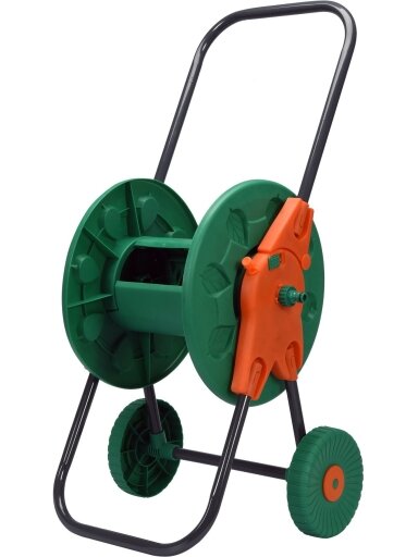 Vežimėlis laistymo žarnai Flo | 5/8''/45m, 1/2''/60m