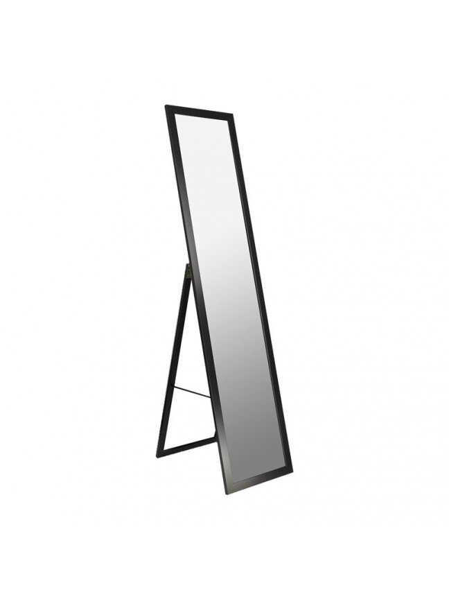 VEIDROD PASTATOM SU RĖMU 156X36 CM JUODA VEIDROD PASTATOM SU RĖMU 156X36 CM JUODA