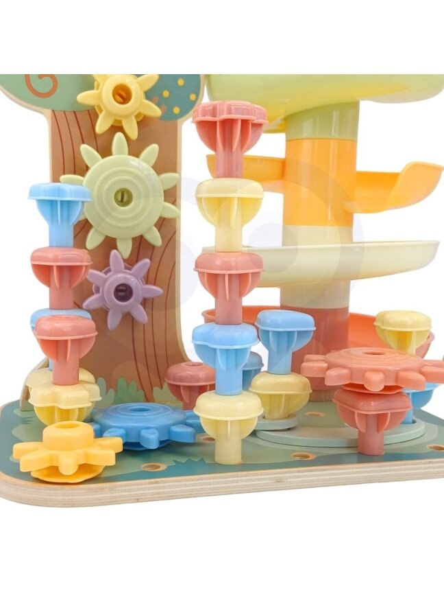 Veiklos Medis WOOPIE GREEN Montessori 4in1 1