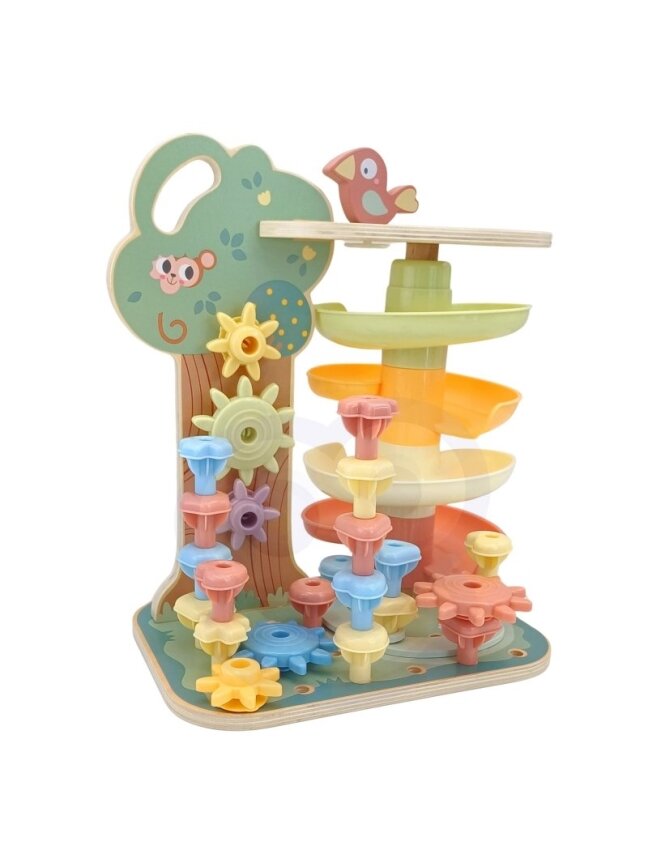 Veiklos Medis WOOPIE GREEN Montessori 4in1 5