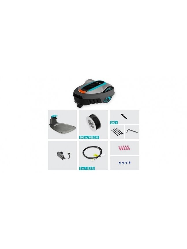 Vejos pjovimo robotas Gardena Sileno City 600 Bluetooth 2 Vejos pjovimo robotas Gardena Sileno City 600 Bluetooth 2