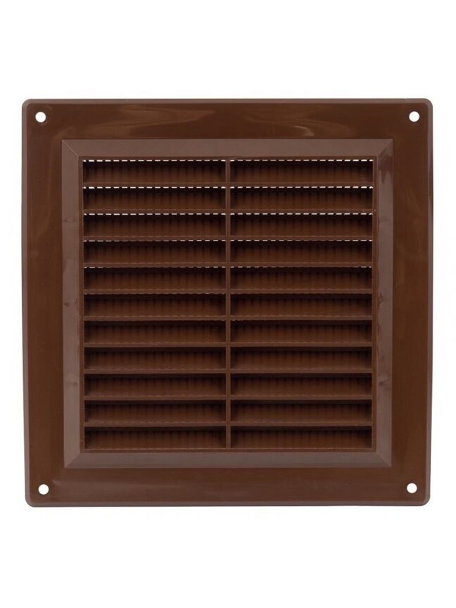 Ventiliacijos grotelės EUROPLAST VR1515B, 150 x 150 mm