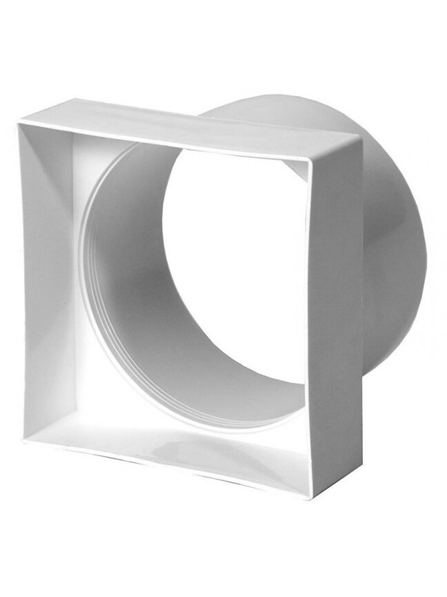 Ventiliacijos tarpmovė EUROPLAST VA91, 100 x 100 mm, D100 Ventiliacijos tarpmovė EUROPLAST VA91, 100 x 100 mm, D100