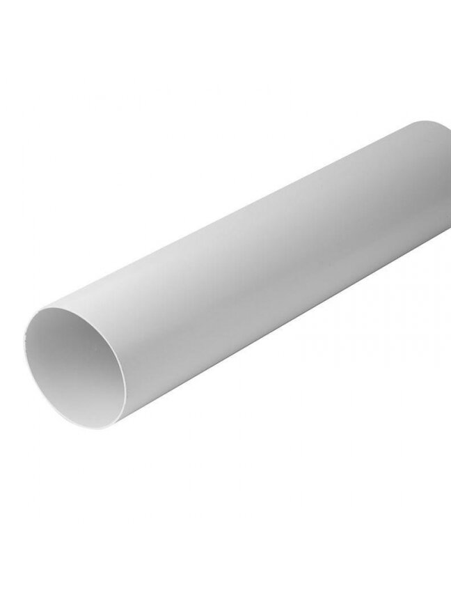 Ventiliacinis kanalas EUROPLAST D100, 1m Ventiliacinis kanalas EUROPLAST D100, 1m